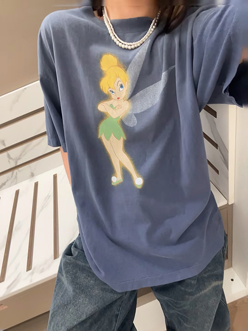 セントマイケル Saint ドラえもんウォッシュ半袖Tシャツ