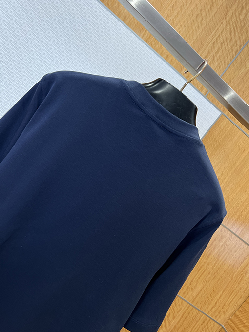 エルメス 乗馬ラインプリント半袖Tシャツ
