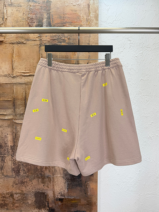 バレンシアガ 520 シリーズ コットン刺繍入りショートパンツ