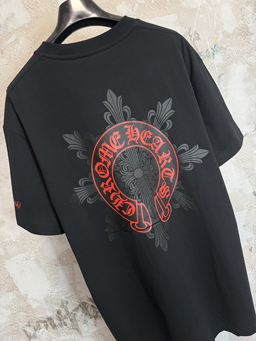クロムハーツスーパーコピー ロンドン限定 ヴァインホースシュー 半袖Tシャツ