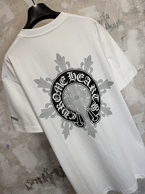 クロムハーツスーパーコピー ロンドン限定 ヴァインホースシュー 半袖Tシャツ