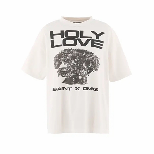 セントマイケル HOLY LOVE コラボレーション半袖Tシャツ
