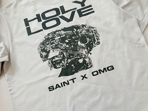 セントマイケル HOLY LOVE コラボレーション半袖Tシャツ