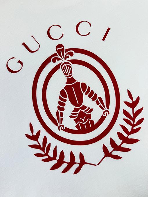 グッチ GUCCI ロゴプリント入り半袖Tシャツ