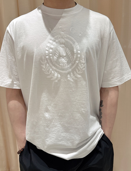 グッチコピー Gucci ロゴプリント入り半袖Tシャツ