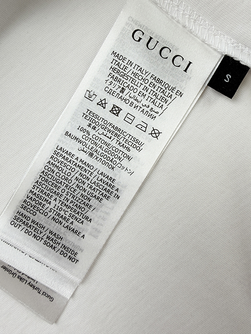 グッチコピー Gucci ロゴプリント入り半袖Tシャツ