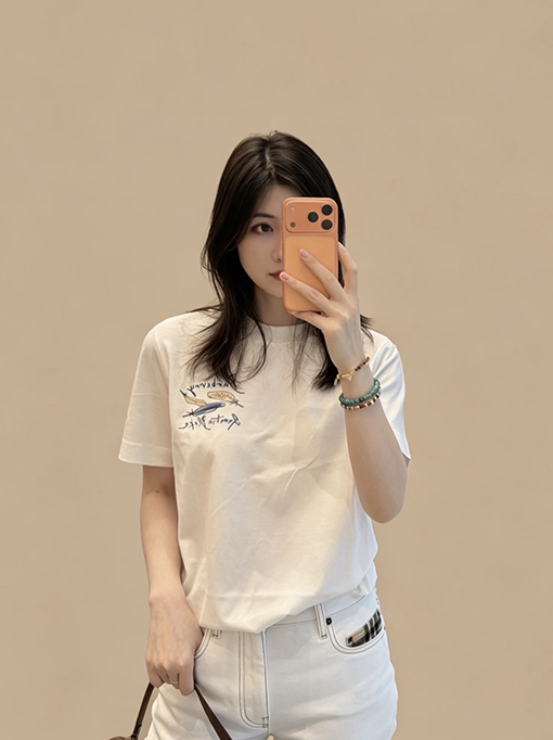 バーバリースーパーコピー コラボレーションイラストシリーズ 半袖Tシャツ