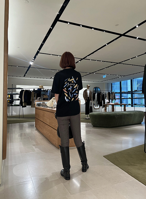 バーバリースーパーコピー コラボレーションイラストシリーズ 半袖Tシャツ