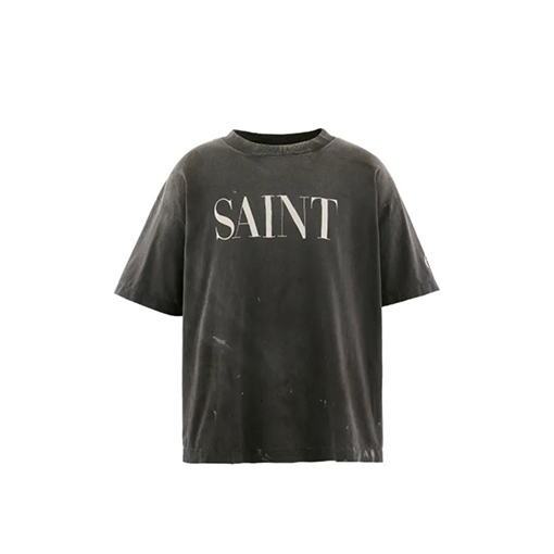 セントマイケル 胸に「SAINT」のロゴが入った半袖Tシャツ
