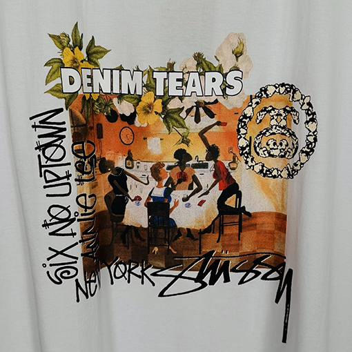シュプリームコピー SUPREME TEARS コラボレーションプリント入り半袖Tシャツ