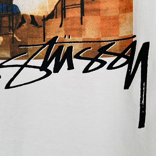 シュプリームコピー SUPREME TEARS コラボレーションプリント入り半袖Tシャツ