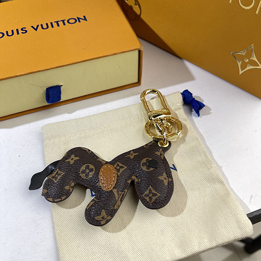 ルイヴィトン 馬の形をした革製キーホルダー