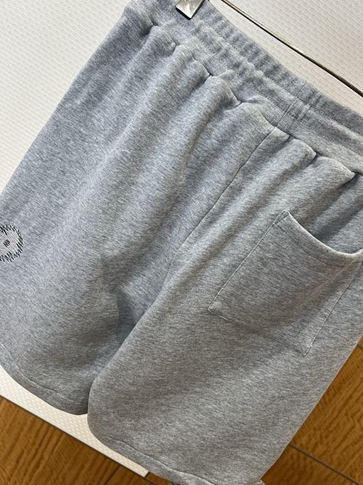 ルイヴィトンコピー モノグラム刺繍プリントのドローストリング付きカジュアルスウェットパンツ