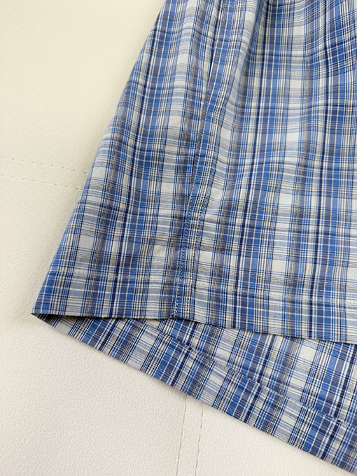 アクネストゥディオズ Acne Studios ロゴ入りチェック柄ショートパンツ