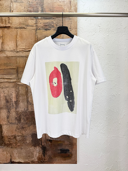 ボッテガヴェネタスーパーコピー プリント柄の半袖Tシャツ