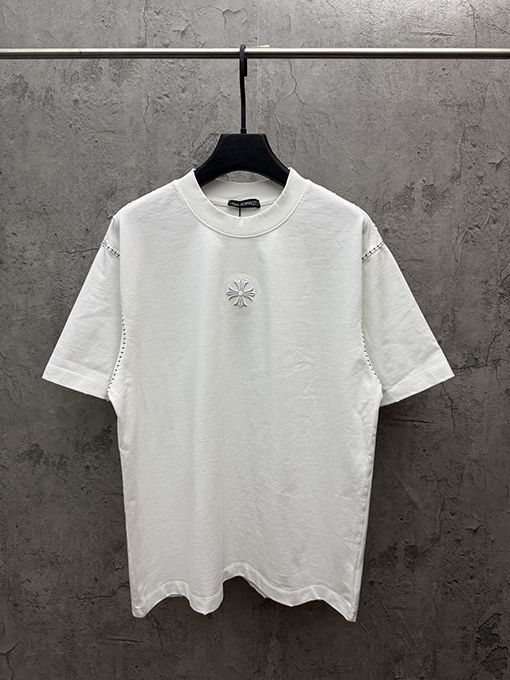 クロムハーツ 刺繍入り半袖Tシャツ