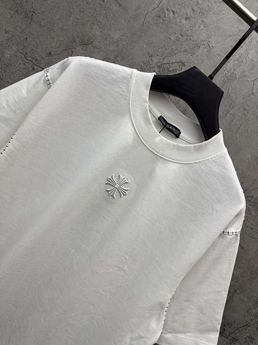 クロムハーツ 刺繍入り半袖Tシャツ