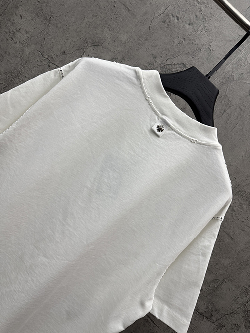 クロムハーツ 刺繍入り半袖Tシャツ