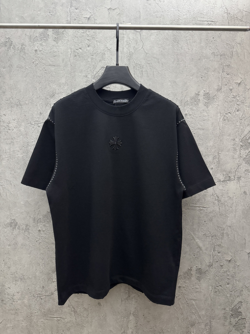 クロムハーツ 刺繍入り半袖Tシャツ