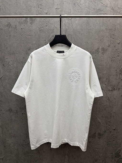 クロムハーツスーパーコピー 刺繍入りUV変色半袖Tシャツ