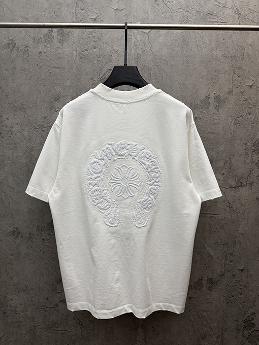 クロムハーツスーパーコピー 刺繍入りUV変色半袖Tシャツ