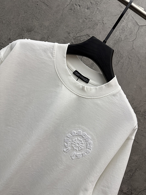 クロムハーツスーパーコピー 刺繍入りUV変色半袖Tシャツ