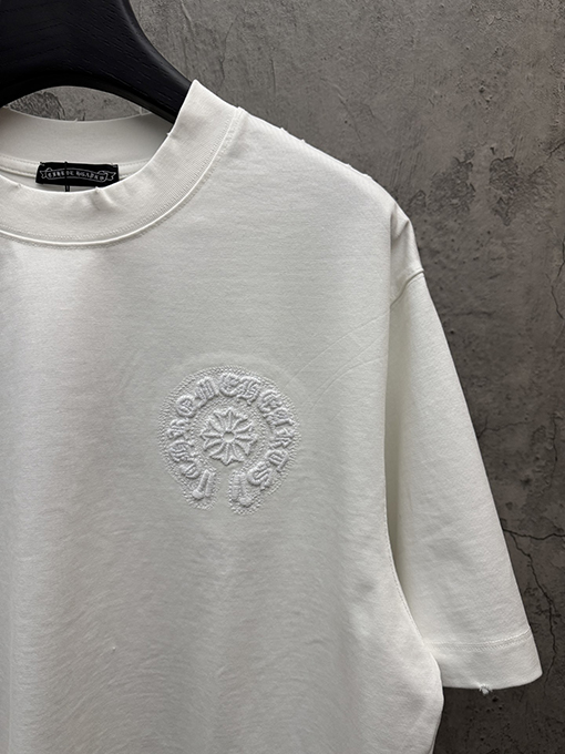 クロムハーツスーパーコピー 刺繍入りUV変色半袖Tシャツ