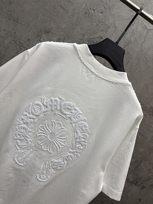 クロムハーツスーパーコピー 刺繍入りUV変色半袖Tシャツ