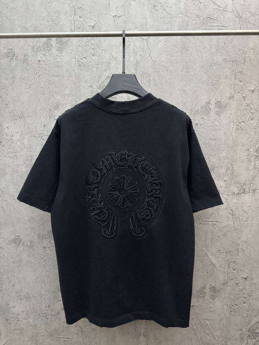 クロムハーツスーパーコピー 刺繍入りUV変色半袖Tシャツ