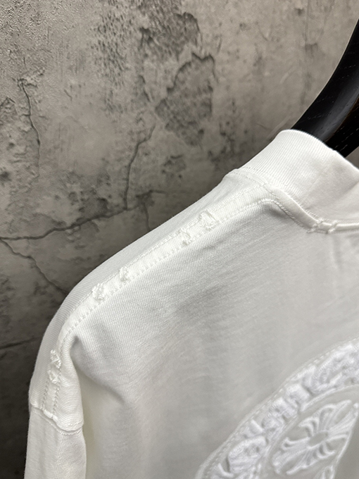 クロムハーツスーパーコピー 刺繍入りUV変色半袖Tシャツ