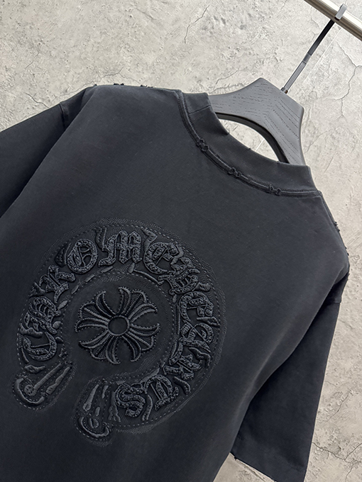 クロムハーツスーパーコピー 刺繍入りUV変色半袖Tシャツ