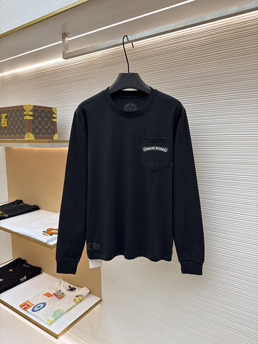 クロムハーツ ST. BARTH クロスプリントの長袖シャツ