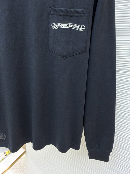 クロムハーツ ST. BARTH クロスプリントの長袖シャツ