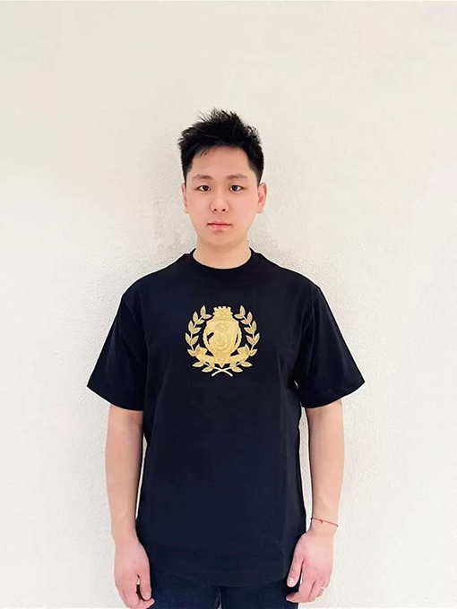 バーバリースーパーコピー 刺繍入りBバッジ付きコットン半袖Tシャツ
