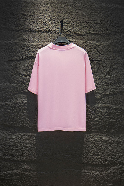 バレンシアガスーパーコピー BALENCIAGA 新作 ホワイトインクダイレクトプリント半袖Tシャツ