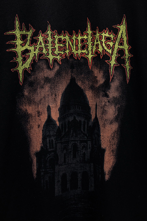バレンシアガスーパーコピー BALENCIAGA 新作 ホワイトインクダイレクトプリント半袖Tシャツ
