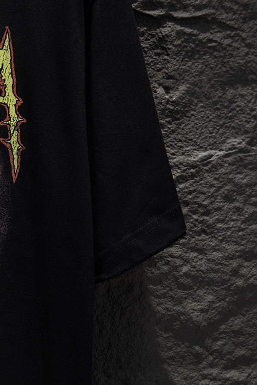 バレンシアガスーパーコピー BALENCIAGA 新作 ホワイトインクダイレクトプリント半袖Tシャツ