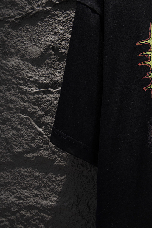 バレンシアガスーパーコピー BALENCIAGA 新作 ホワイトインクダイレクトプリント半袖Tシャツ