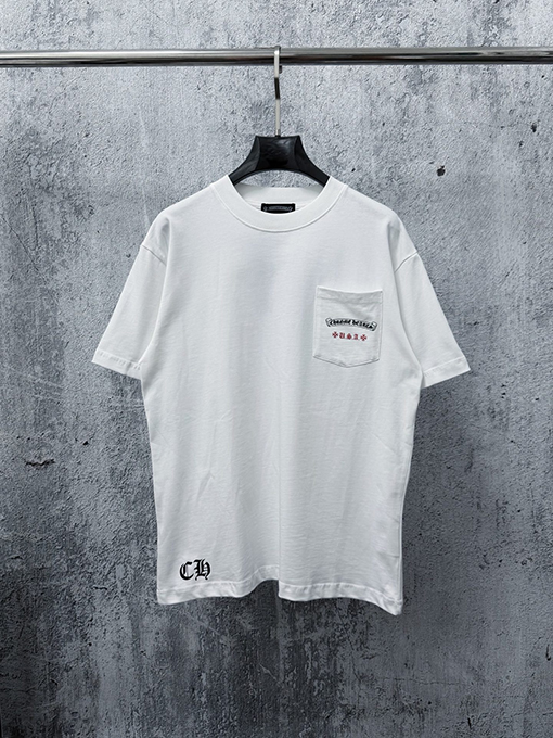 クロムハーツスーパーコピー 国旗柄クルーネックTシャツ