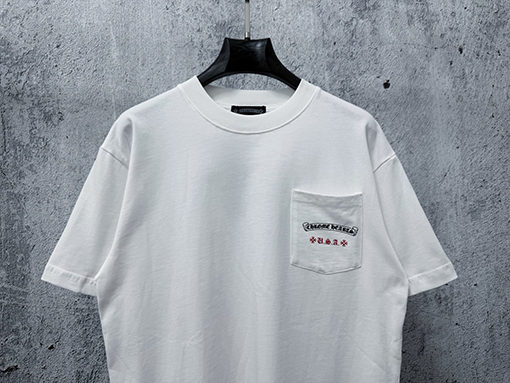 クロムハーツスーパーコピー 国旗柄クルーネックTシャツ