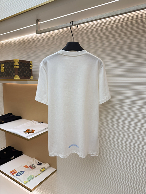 クロムハーツスーパーコピー Vegas ラスベガスのサイコロ柄プリント半袖Tシャツ