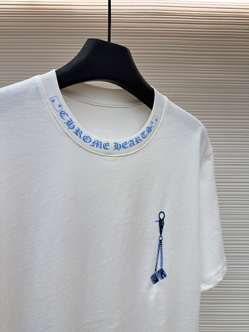 クロムハーツスーパーコピー Vegas ラスベガスのサイコロ柄プリント半袖Tシャツ