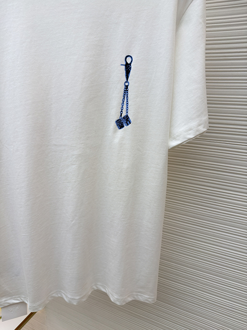 クロムハーツスーパーコピー Vegas ラスベガスのサイコロ柄プリント半袖Tシャツ