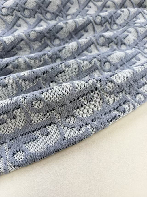 ディオールスーパーコピー Oblique モノグラムジャカードニット半袖Tシャツ