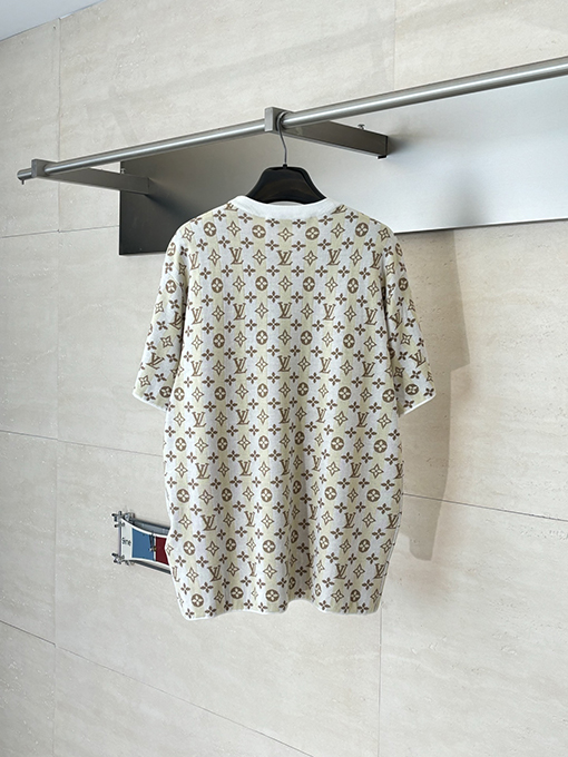 ルイヴィトン Monogram モノグラムプリント総柄ニット半袖Tシャツ