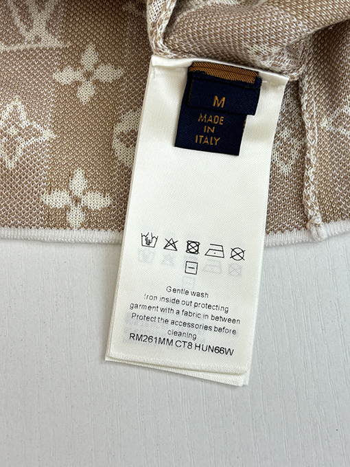 ルイヴィトン Monogram モノグラムプリント総柄ニット半袖Tシャツ