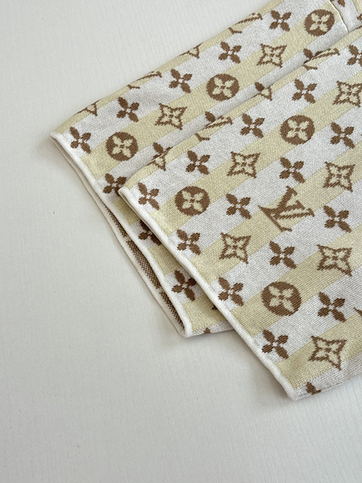 ルイヴィトン Monogram モノグラムプリント総柄ニット半袖Tシャツ