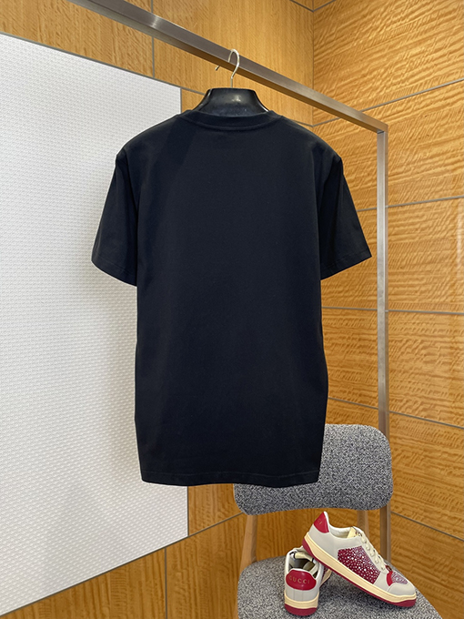 ディオール Christian Dior ロゴ刺繍入りクルーネック半袖Tシャツ