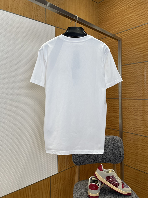 ディオール Christian Dior ロゴ刺繍入りクルーネック半袖Tシャツ