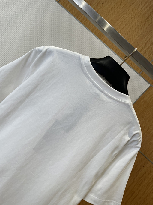 ディオール Christian Dior ロゴ刺繍入りクルーネック半袖Tシャツ